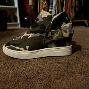 Camo Wedge Shoes